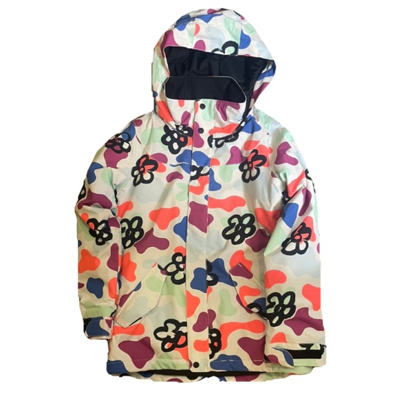 Girls' Burton Elodie 2L Jacket in a multi-color floral Print - Picture 1 of 3